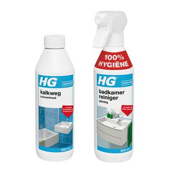 HG kalkweg + HG badkamerreiniger | Combideal, Verzenden