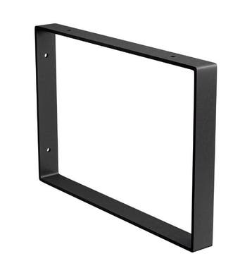 Plankdrager 211x311x30 mm zwart staal, Verzenden, Nieuw