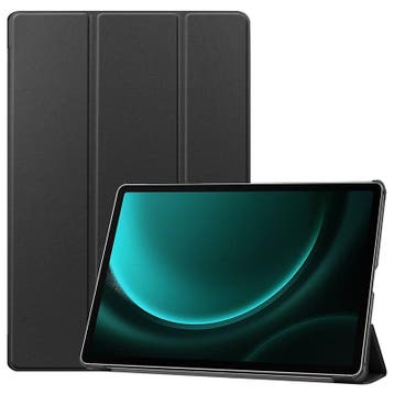 Book case Samsung Tab S9+/S9+ FE/S10+ zwart, Verzenden, Nieuw