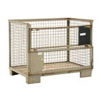 Gitterbox gaascontainer gebruikt met klep 80x120x97cm, Verzenden