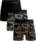 Muchachomalo Boxershorts 3-Pack Turtle maat XL Heren, Kleding | Heren, Ondergoed, Verzenden, Zwart, Muchachomalo, Boxer