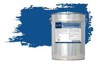 Wixx PRO PU Metaallak Roestwerend RAL 5017 | Verkeersblauw, Nieuw, 15 tot 20 liter, Lak, Verzenden