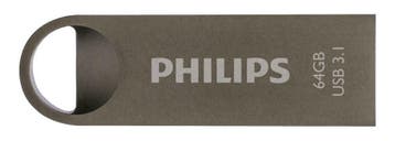 Philips | USB Stick | 64 GB | USB 3.1 | Moon, Computers en Software, USB Sticks, Verzenden, Nieuw