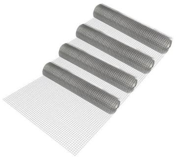 Tuingaas - harmonicagaas - 1x25m - 4 rollen, Verzenden, Nieuw