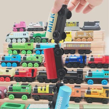 Houten Trein Speelgoed Set: Thomas & Friends Karakters en Ri, Verzenden, Nieuw