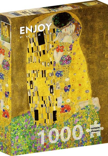 Gustav Klimt - Der Kuss Puzzel (1000 stukjes) | Enjoy Puzzle, Verzenden, Nieuw