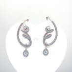 Oorbellen - 18 karaat Roségoud - 3.31ct. tw. Diamant, Sieraden, Tassen en Uiterlijk, Oorbellen, Nieuw
