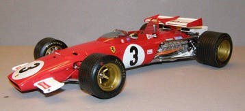 Exoto 1:18 - Model raceauto - Ferrari 312 B Winner GP Mexico, Nieuw