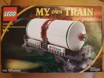 Lego Set - 10016 - Train - My Own Train Tanker, Nieuw