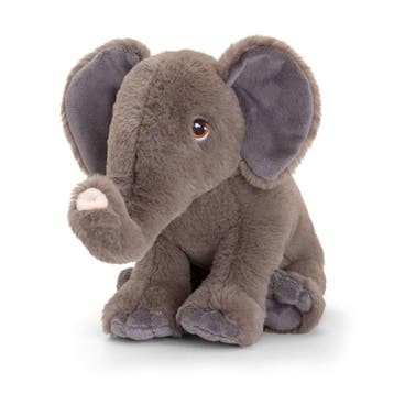 Keel Toys Afrikaanse olifant knuffel - pluche - 25 cm, Verzenden, Nieuw