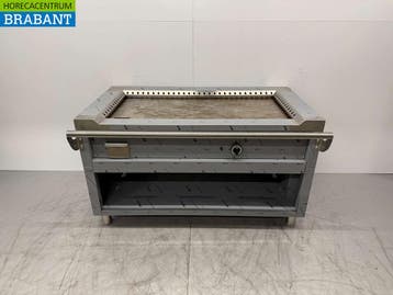 RVS Teppanyaki grill bakplaat grillplaat 144 cm GAS Horeca, Ophalen of Verzenden, Nieuw zonder verpakking