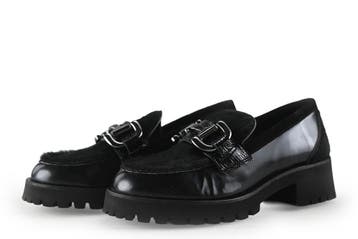 VIA VAI Loafers in maat 37 Zwart, Verzenden, Zwart, Overige typen, Zo goed als nieuw