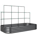 Hoog Bed Met Klimrek, Metalen Plantenbak Met Beschermrand Ha, Tuin en Terras, Verzenden
