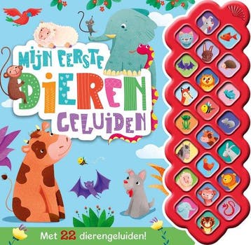 Boek: Mijn eerste dierengeluiden -  Met - (als nieuw), Boeken, Verzenden, Zo goed als nieuw