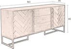 2dekans | Dutchbone - Class Dressoir - 180 x 45 x 80 cm -, Ophalen of Verzenden, Nieuw