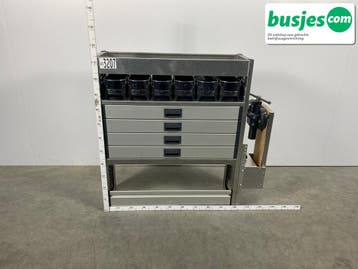 Aluca bedrijfswageninrichting 1005x320x1150mm (3207), Ophalen of Verzenden