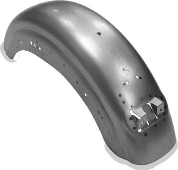 Bikers Choice 82-93 XL Raw Rear Fender Replaces H-D, Ophalen of Verzenden