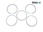 Zuiger Yamaha SRX 600 1985-1997 (SRX600) Ring set, Motoren, Verzenden, Gebruikt