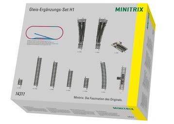 MINITRIX 14311 RAIL-UITBREIDINGSSET H1 N, Nieuw