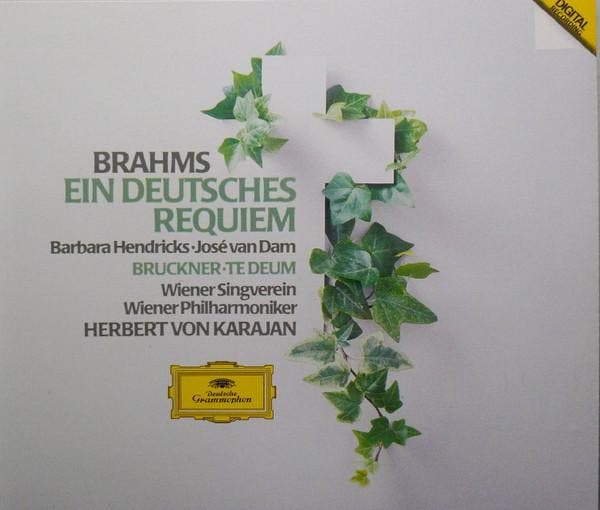 cd - Brahms - Bruckner* - Karajan* â Ein Deutsches Requ., Cd's en Dvd's, Cd's | Overige Cd's, Zo goed als nieuw, Verzenden