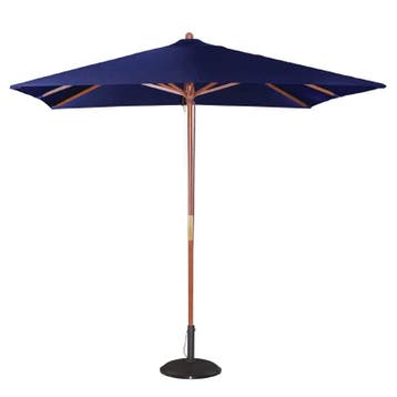 Terras Parasol Blauw 2,7(h)x 2,5(l)x 2,5(b) meter, Verzenden, Nieuw in verpakking