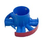 ABB Hafobox ronde centraaldoos voor gietbouw 10 invoeren, Ophalen of Verzenden, Nieuw