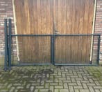 Dubbele poorten – 300 cm breed – ronde palen – vanaf € 100, Ophalen, Nieuw