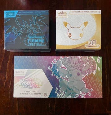 Pokémon - 3 Box - Pokémon TCG – Lotto 3 Box Sigillati – 30°, Nieuw
