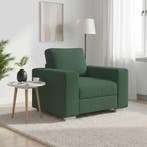 vidaXL Sofastoel Donkergroen 100x77x82 cm Corduroy Stof, Verzenden, Nieuw, Stof