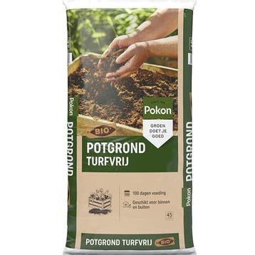 Potgrond | Pokon | 45 liter, Tuin en Terras, Aarde en Mest, Verzenden