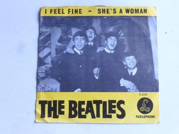 The Beatles - I feel fine (vinyl single), Cd's en Dvd's, Vinyl Singles, Ophalen of Verzenden, Zo goed als nieuw