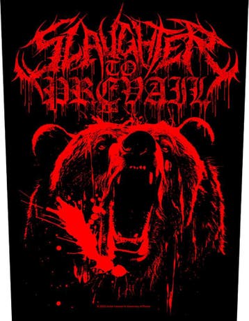 Slaughter to Prevail - Grizzly - Rugpatch, Ophalen of Verzenden, Nieuw, Kleding