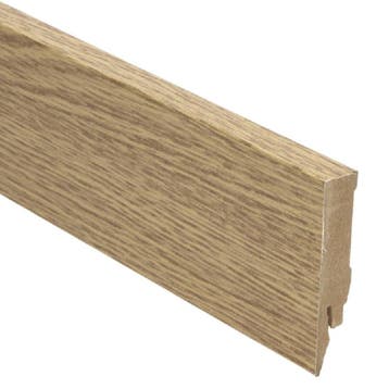Rechte folieplint 70x14 roussillon eiken (Folie plinten), Overige materialen, Verzenden, 50 tot 150 cm, Overige typen