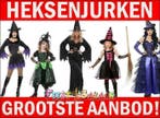 Heksenjurk Heksenpak Heksenkostuum Jurk Heks Kind Vrouw, Ophalen of Verzenden, Nieuw, Pak of Jurk