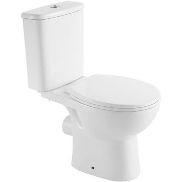 Xellanz Duoblok Toilet - Staand - Rimless - PK - met, Ophalen of Verzenden, Nieuw