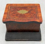 Doos - Mahonie - Napoleon III sigarettenaansteker