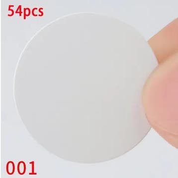 Set van 54 Zelfklevende Schroefgat Stickers Meubel Afdek, Verzenden, Nieuw