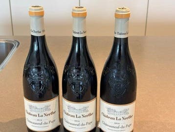 2016 Château La Nerthe, Chateauneuf du Pape - Rhône - 3, Nieuw