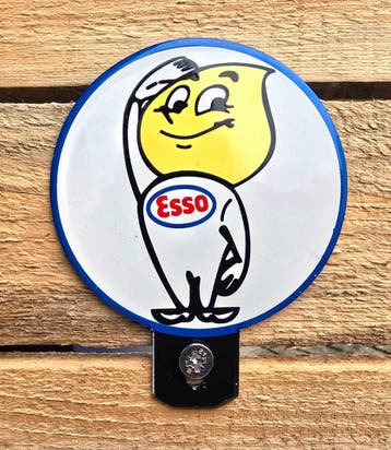 Nostalgisch Esso schildje emaille, Verzamelen, Verzenden, Nieuw