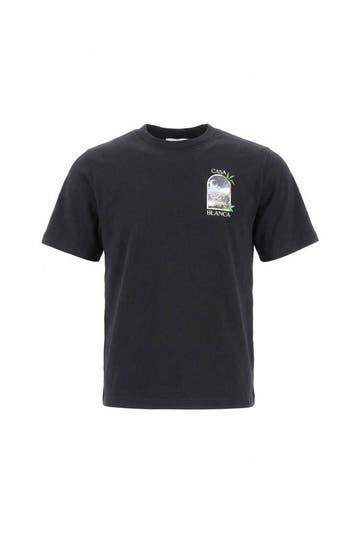 Casablanca T-shirt in maat M Zwart, Kleding | Heren, T-shirts, Verzenden, Zo goed als nieuw, Zwart, Casablanca