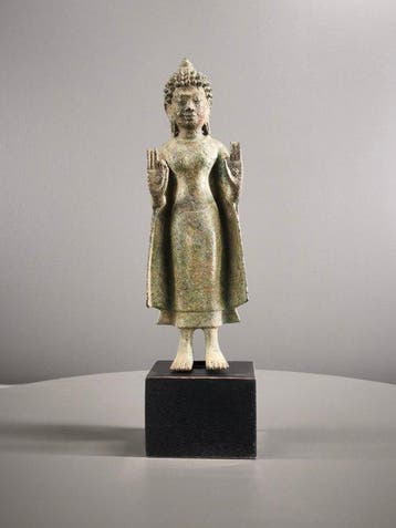 Centraal Thailand – Mon-Dvravat-traditie Koperlegering,