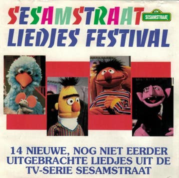 cd - Sesamstraat - Liedjes Festival, Verzenden, Zo goed als nieuw