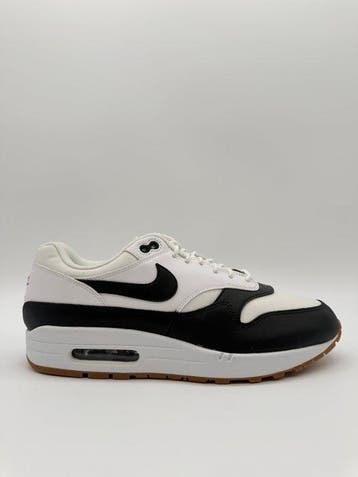 Nike - Nike Air Max 1 White Black Gum - Sneakers - Maat: EU, Nieuw