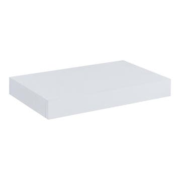 [en.casa] Wandplank Hyvinkää met lade 39,5x25x5 cm wit, Verzenden, Nieuw