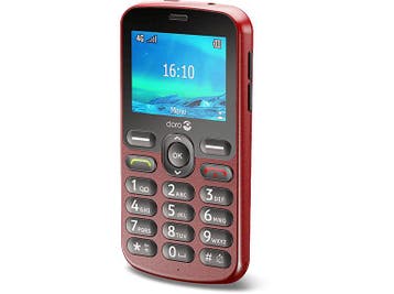 Doro -  1880 Eenvoudige Gsm - 4g  17 Mb - Rood, Verzenden, Nieuw, Geen camera, Zonder abonnement