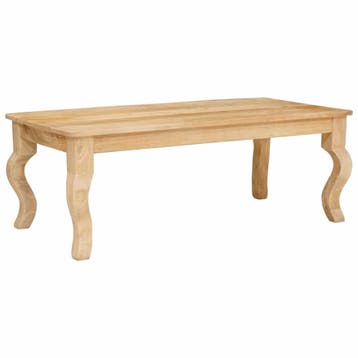 vidaXL Salontafel Bruin 110 x 55 x 40 cm Massief Mango Hout, Huis en Inrichting, Verzenden, Nieuw