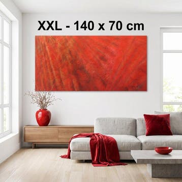 Monika Spiewak - Abstract - Oil Painting Stretched On The