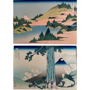 Ukiyo-e | Katsushika Hokusai /  - Japanse houtsnedes /, Antiek en Kunst