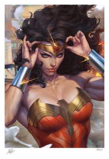 DC Comics Art Print Wonder Woman #1 (2023) 61 x 46 cm - u..., Ophalen of Verzenden, Nieuw