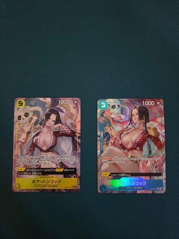 Bandai - 2 Card - One Piece - Boa Hancock OP14-112 Foil, Nieuw